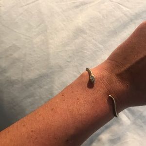Kendra Scott Gold Snake Bangle
